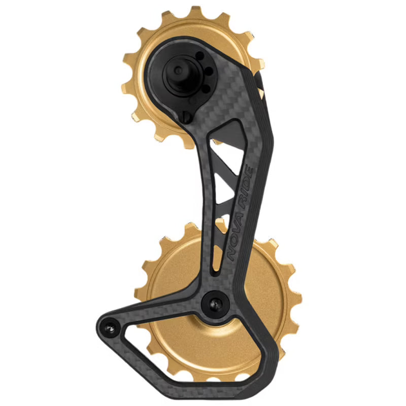 NOVA RIDE Chape de derailleur EVO SHIMANO ULTEGRA DURA ACE 12S GOLD