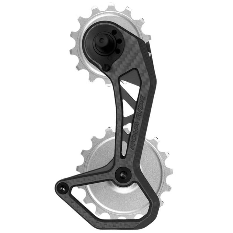 NOVA RIDE Chape de derailleur EVO SHIMANO ULTEGRA DURA ACE 12S SILVER