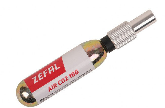CARTOUCHE ZEFAL CO2 AIR 16 g + ADAPTATEUR EZ