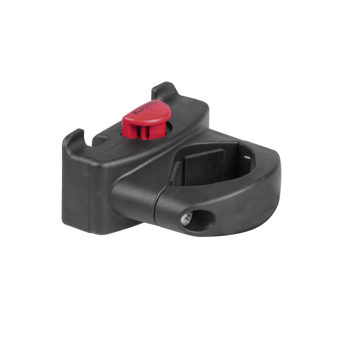 Fixation KLICKfix "Caddy Oversize" pour tube vertical Ø 36-55 mm, noir-rouge