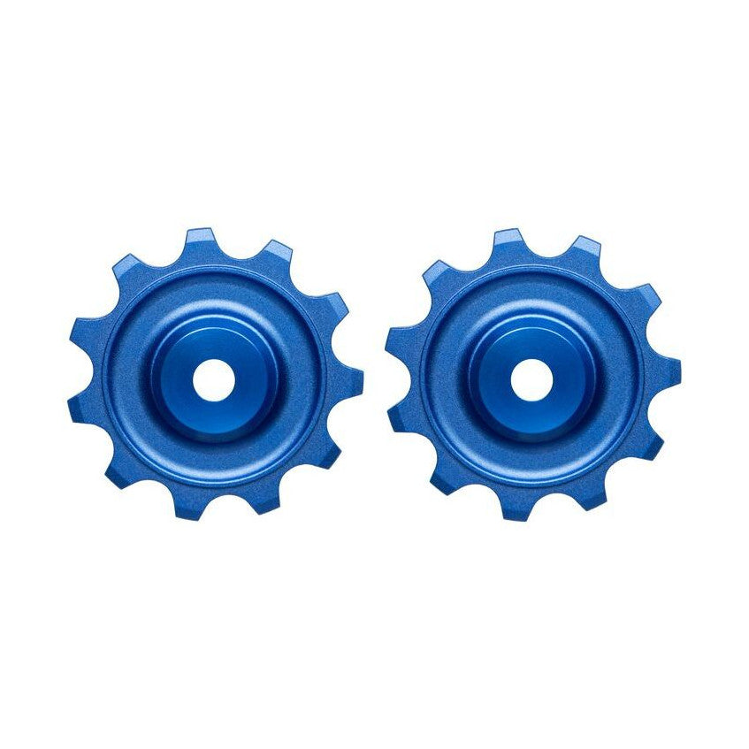 Nova Ride Paire de Galets Céramique 11T Shimano – Bleu 12v