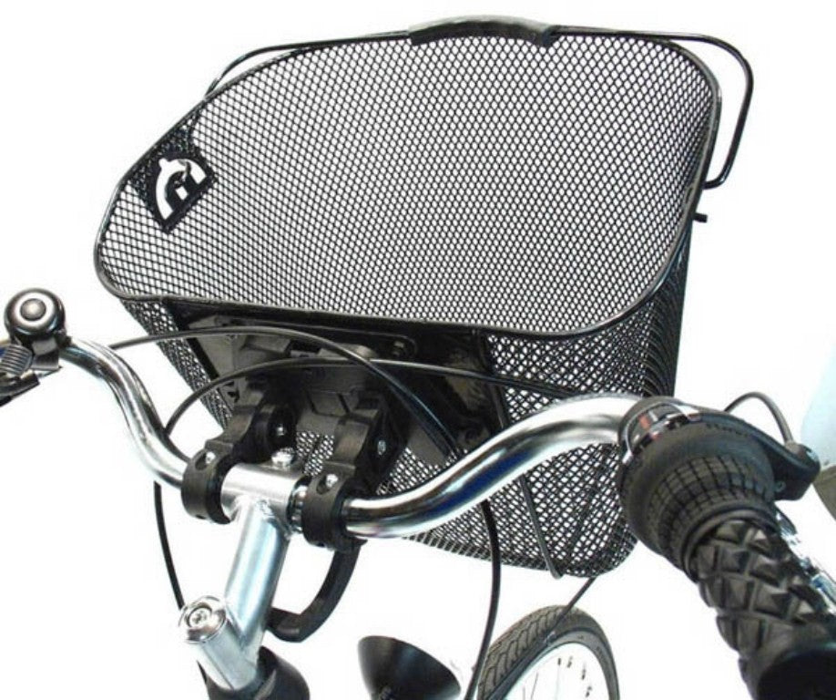 PNA Panier Avant Amovible Acier - Kit Clip Cintre 25,4 mm - Charge 5 kg