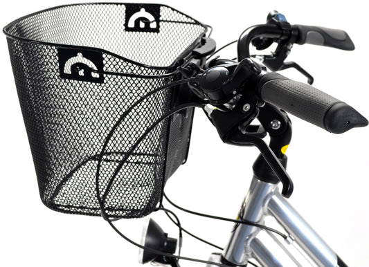 PNA Panier Avant Amovible Acier - Kit Clip Cintre 25,4 mm - Charge 5 kg