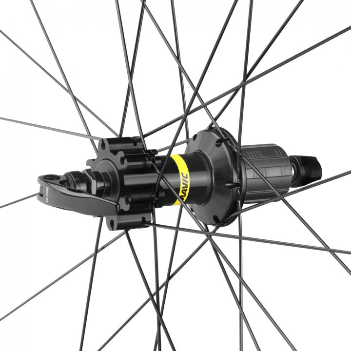 Mavic Roue Arrière - Crossride FTS-X 26 - 26" | Aluminium | Clincher | 6 Trous | QR 135 - HG - noir