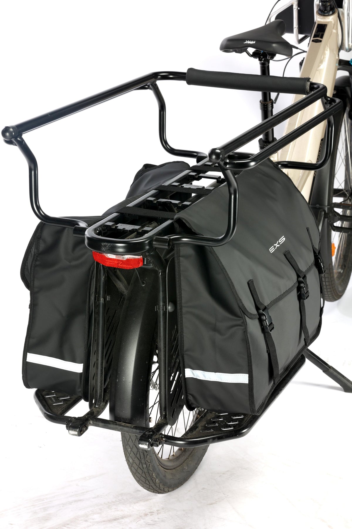 EXS Sacoche Double Porte-Bagages Arrière Longtail - 2x24L Hydrofuge