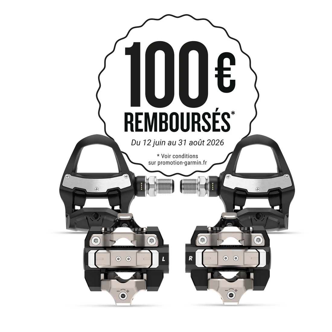 Garmin Rally™ RK/XC210 — Pack capteur de puissance double