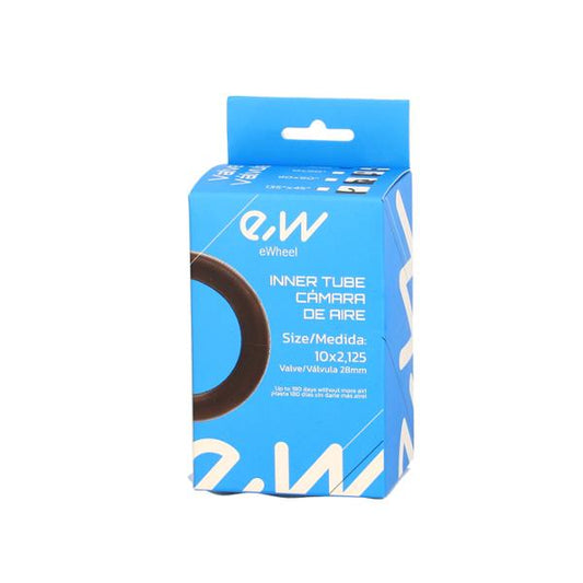 Chambre à Air Trottinette 10" x 2.125 — Valve Schrader 28mm