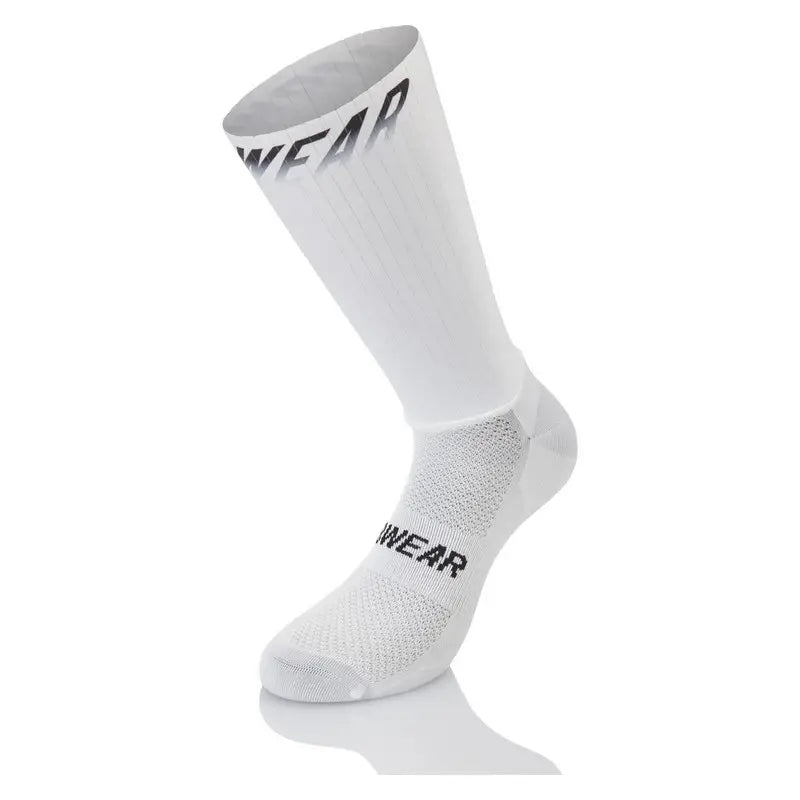 Chaussettes vélo MB Wear Aero Fast – Blanc | Taille XS
