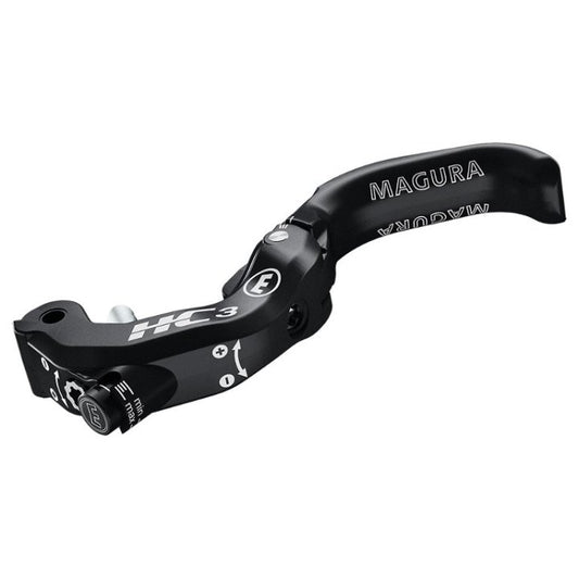 Levier de frein HC3, levier aluminium 1 doigt, réglage de la garde avec outil, Ratio Adjust avec outil, pour MT6/MT7/MT8/MT TRAIL SL, à partir du millésime 2015 noir (UE = 1 pc)