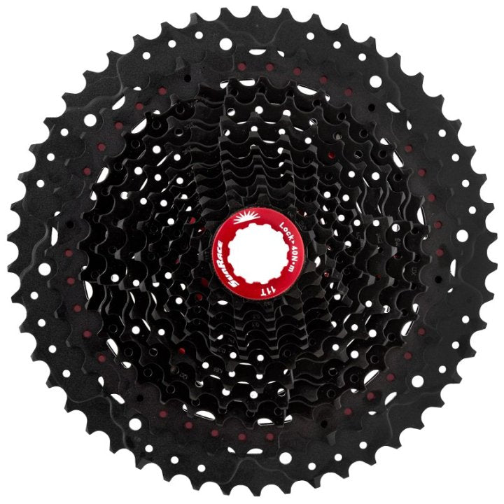 SunRace CSMZ90 Cassette 12-speed - 11-50 - black / red