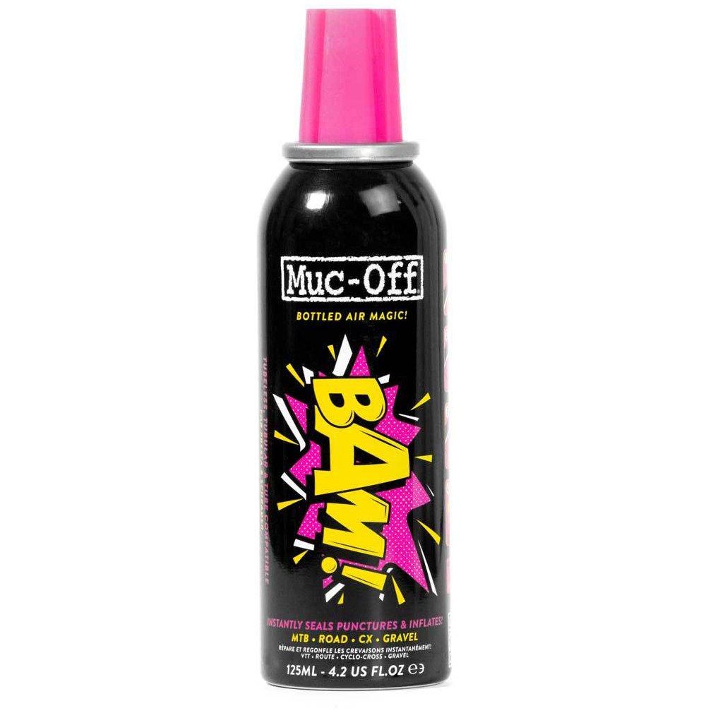 Muc-Off Produits d'Étanchéité - B.A.M! Inflate & Repair Spray - 125ml