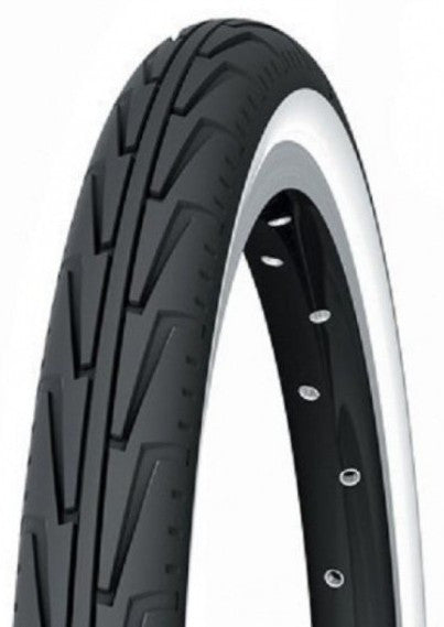 PNEU CITY 400A MICHELIN CITY-J NOIR/BLANC TR (16 x 1 3/8) (37-340)