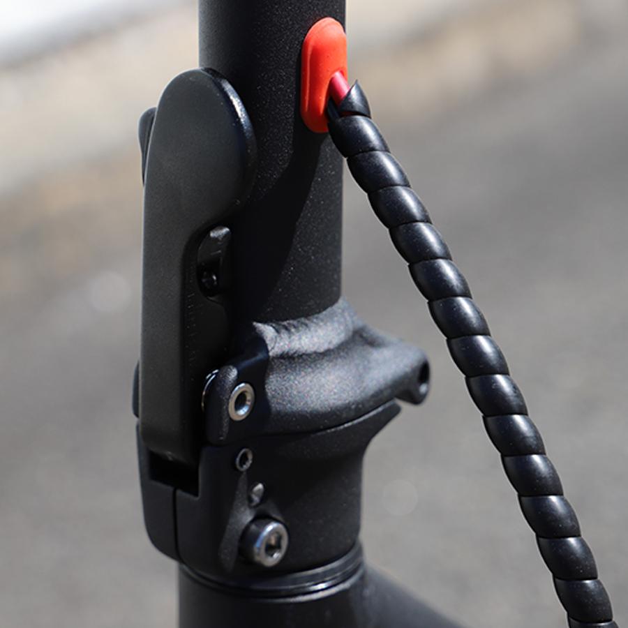 Wheelyoo X7.5 Trottinette Électrique Pliable Alu Noir - Roues 8.5'' - 36V/300W