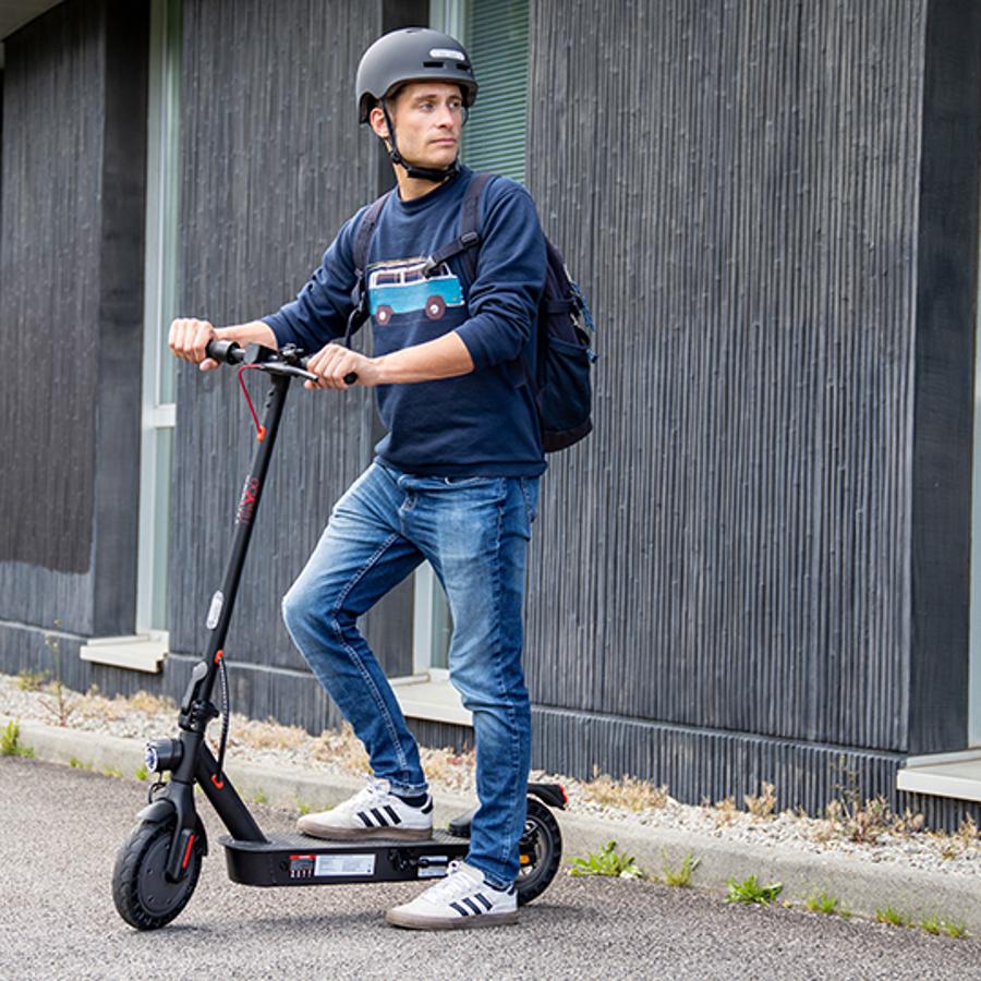 Wheelyoo X9 Trottinette Électrique Pliable Alu Noir - Roues 10'' - 36V/400W - 15Ah