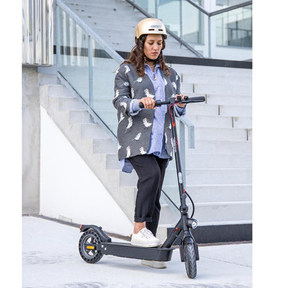Wheelyoo X9 Trottinette Électrique Pliable Alu Noir - Roues 10'' - 36V/400W - 15Ah