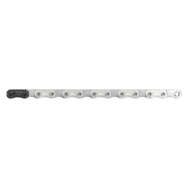CHAINE VELO 12V. VTT SRAM GX EAGLE T-TYPE 126 MAILLONS ARGENT