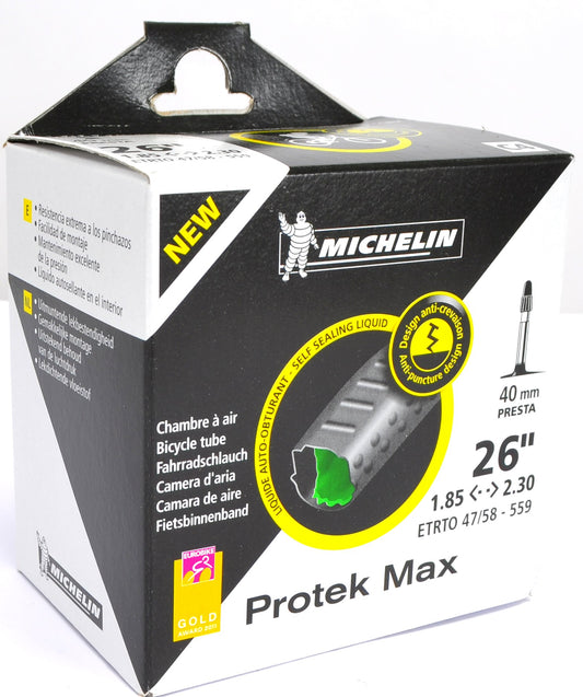 MICHELIN chambre à air 26-C4 PROTEK MAX PR 40MM 26x1.9-2.3 (47/58-559)