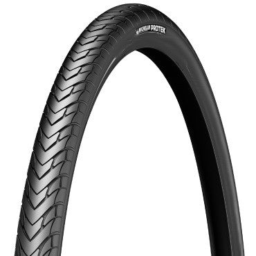Michelin Protek 700x35C (37-622) TR Renforcé 1mm Réflecteur - Pneu City E-Bike