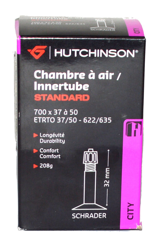 CHAMBRE AIR STD 700X37 à 50 VS 35MM HUTCHINSON
