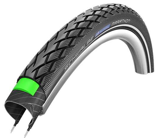 Schwalbe Marathon 700x44C (44-622) TR GreenGuard 3mm - Pneu Touring E-Bike