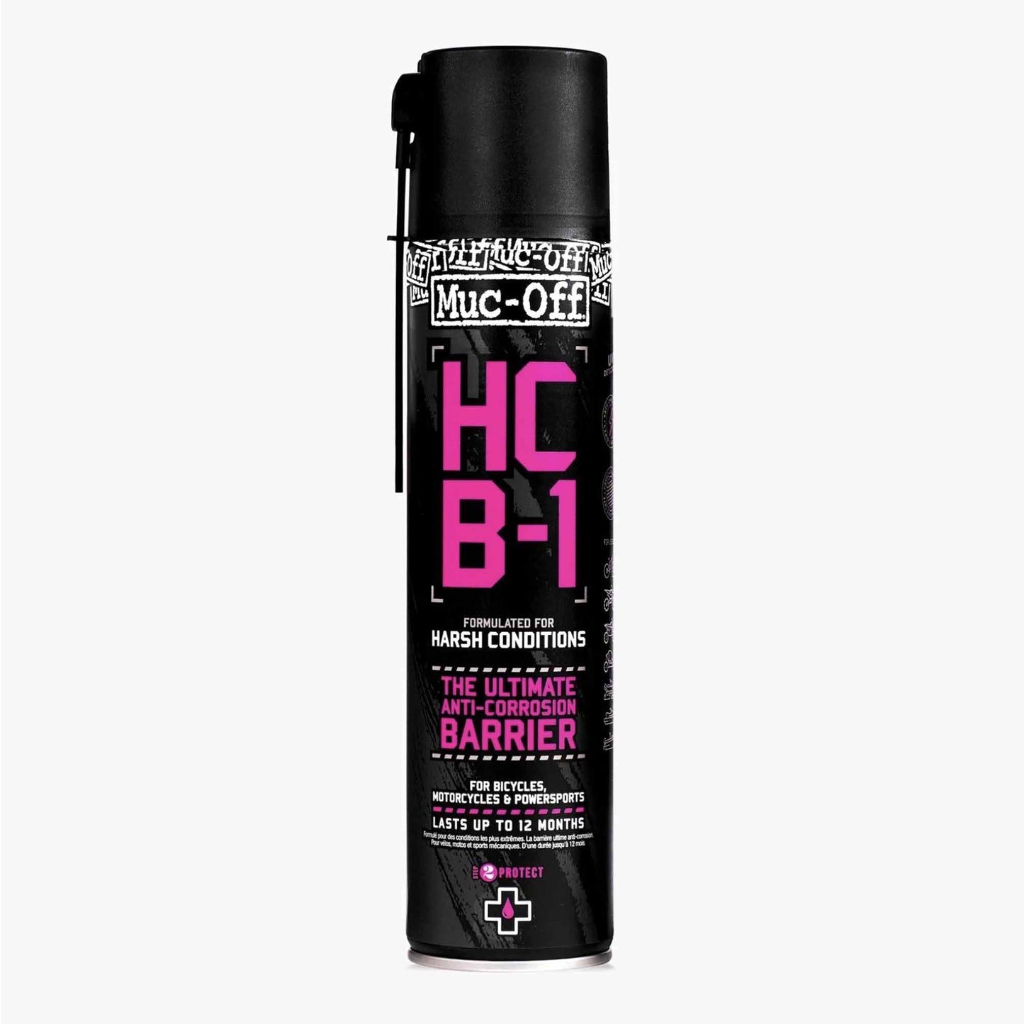 Spray protection antirouille vélo Muc-Off HCB-1 – 400 ml