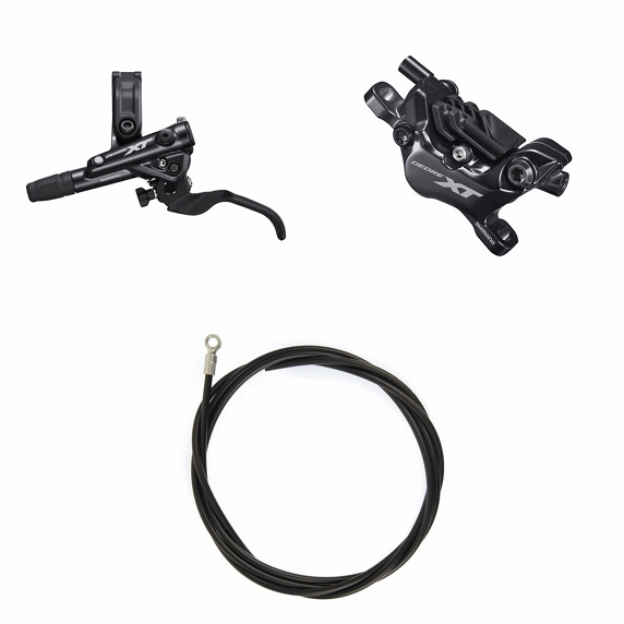 LEVIER FREIN SHIMANO DEORE XT BL-M8100 DROIT. ETRIER ARRIERE HYDRAULIQUE I-SPEC EV 1700 mm BR-M8120 NOIR