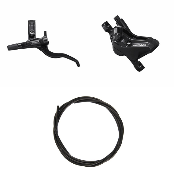 SHIMANO BL-M420+BR-MT420 FREIN À DISQUE HYDRAULIQUE AVANT GAUCHE I-SPEC EV NOIR