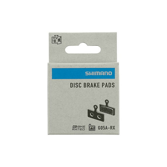 JEU DE PLAQUETTE DE FREIN SHIMANO G05A E-BIKE ORGANIC XTR/DEORE XT/SLX/ALFINE