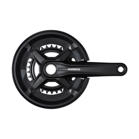 SHIMANO Pédalier FC-MT210-2 2-PIECE PEDALIER 9 vitesses 170,0 mm 46-30T Noir Sans pièces de boîtier de pédalier Sans CG