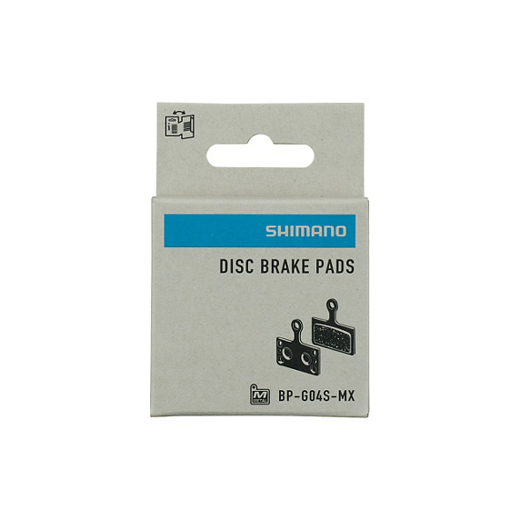 JEU DE PLAQUETTE DE FREIN SHIMANO G04S METALLIC XTR/DEORE XT/SLX/ALFINE