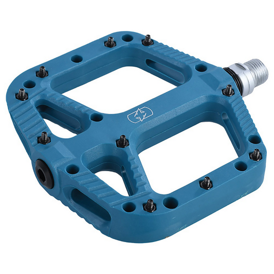 OXC Pédales Plates Loam - Nylon 20 Bleue