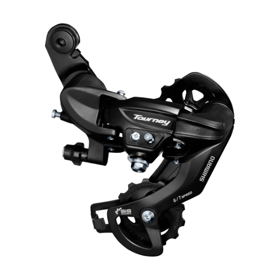 DERAILLEUR VTT ARRIERE SHIMANO TY300 6/7V. TOURNEY A VISSER