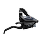 LEVIER/MANETTE VTT SHIMANO STEF500 DROIT 8V. NOIR POUR FREIN V-BRAKE 2 DOIGTS