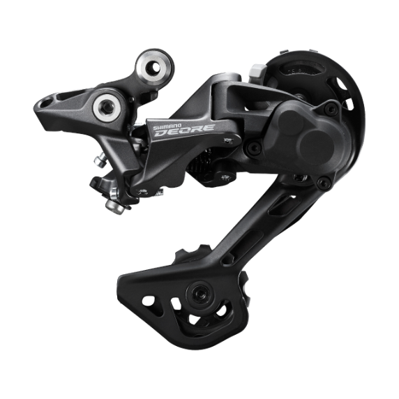 DERAILLEUR VTT ARRIERE SHIMANO 11/10V. DEORE NOIR M5120 SHADOW+ SGS