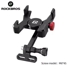 SUPPORT TÉLÉPHONE VÉLO ROCKBROS — ALLIAGE D’ALUMINIUM