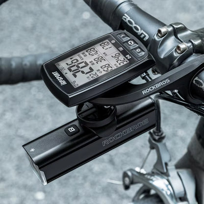 ROCKBROS Support GPS Vélo Guidon Nylon - Garmin Wahoo Bryton