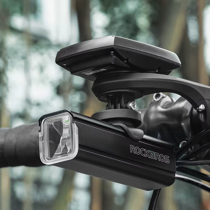 ROCKBROS Support GPS Vélo Guidon Nylon - Garmin Wahoo Bryton