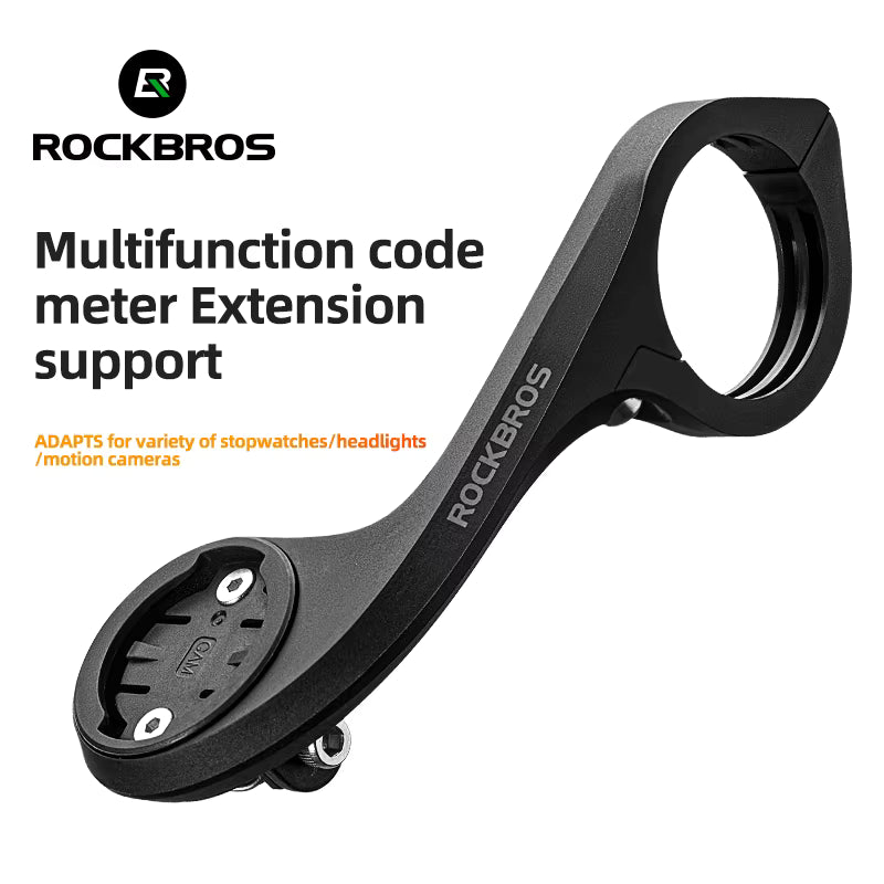 ROCKBROS Support GPS Vélo Guidon Nylon - Garmin Wahoo Bryton