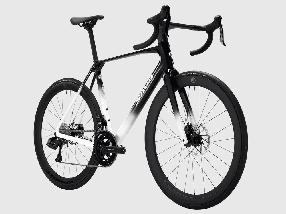 Vélo de route carbone SAVA "Eldir 4.0", Wheeltop Di2 2x13, 7,7 kg