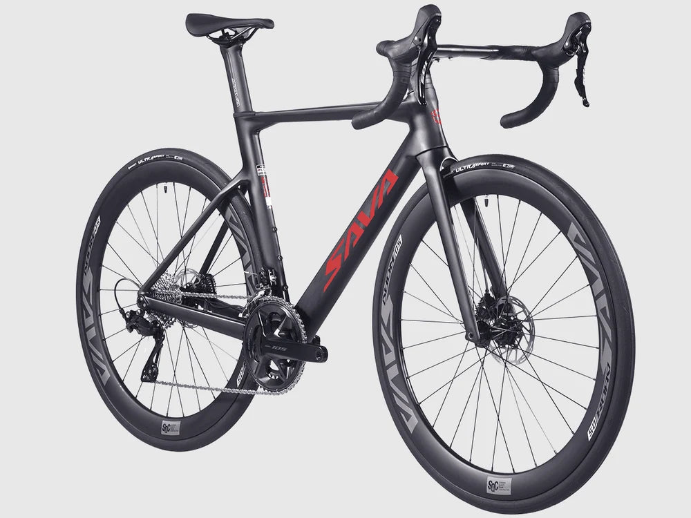 Vélo de route carbone grande taille Shimano 105 2x12