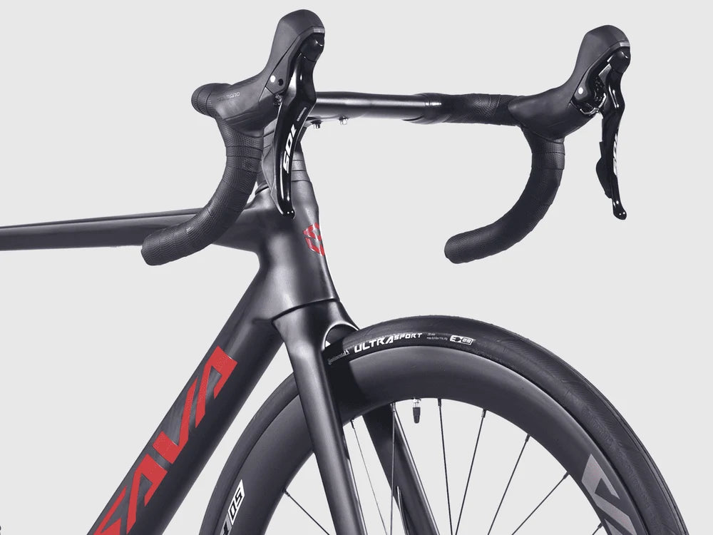 Vélo de route carbone grande taille Shimano 105 2x12