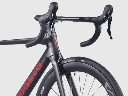 Vélo de route carbone grande taille Shimano 105 2x12