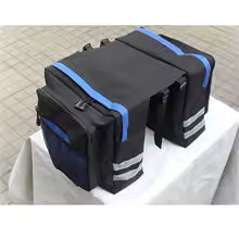 Sacoche Double Face Porte-Bagages Vélo - Sac de Coffre VTT Route Voyage