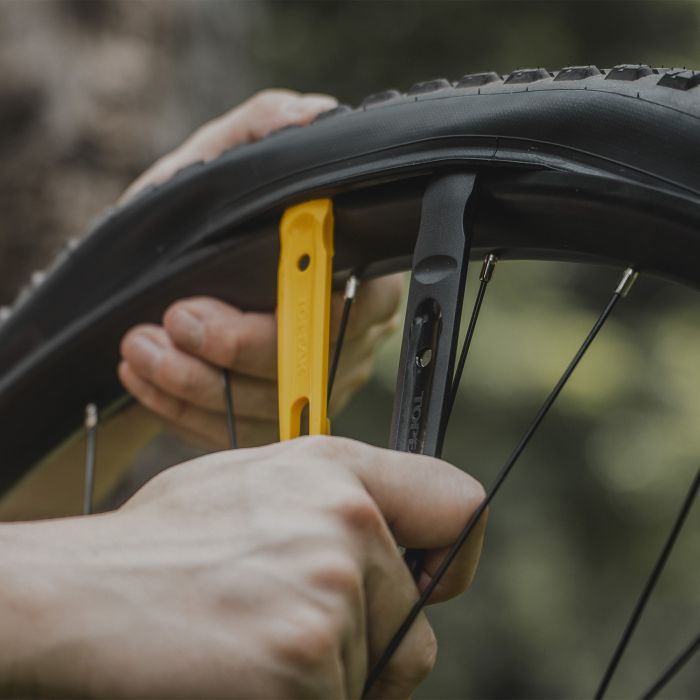 Topeak Shuttle Lever Pro – Kit de 3 démonte-pneus magnétiques