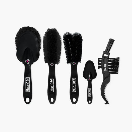 Kit de nettoyage vélo Muc-Off – Set de 5 brosses