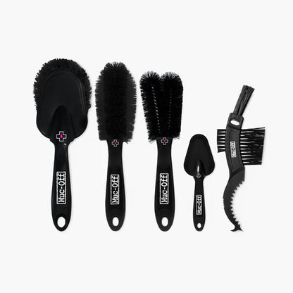 Kit de nettoyage vélo Muc-Off – Set de 5 brosses