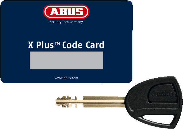 ABUS Antivol U Granit XPlus 5755L avec Support de Cadre – Noir