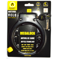 ANTIVOL HAUBAN "MEGA LOCK" ANSE D:9MM LG62MM