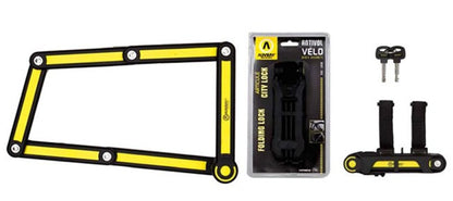 Antivol Articulé City Lock 85cm avec Support
