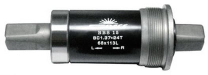 Boitier pédalier 68/122 mm cuvettes acier